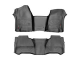 WeatherTech 16+ Maserati Quatroporte FloorLiner Kit - Black - 448821-445652