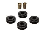Energy Suspension 79-85 Mazda RX7 Black Front Strut Rod Bushing Set - 11.7101G