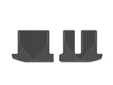 WeatherTech 13+ Nissan Pathfinder Rear Rubber Mats - Black - W304