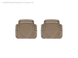 WeatherTech 99 BMW M3 Convertible Rear Rubber Mats - Tan - W50TN