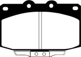 EBC 86-89 Mazda RX7 2.4 (1.3 Rotary)(Vented Rear Rotors) Redstuff Front Brake Pads - DP3763C