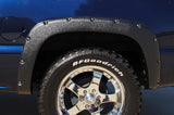 Lund 99-07 Chevy Silverado 1500 RX-Rivet Style Textured Elite Series Fender Flares - Black (4 Pc.) - RX103T