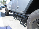 RBP RX-7 Step Bars 07-17 Jeep Wrangler JK (4-Door) - Black - RBP-509B-RX7