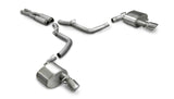 Corsa 05-10 Dodge Charger No Towing Hitch SRT-8 6.1L V8 Polished Xtreme Cat-Back Exhaust - 14440