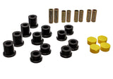 Energy Suspension 90-97 Mazda Miata Black Front Control Arm Bushing Set - 11.3105G