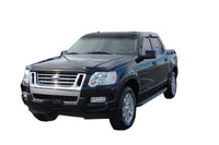 AVS 07-10 Ford Explorer Sport Trac Ventvisor Outside Mount Window Deflectors 4pc - Smoke - 94740