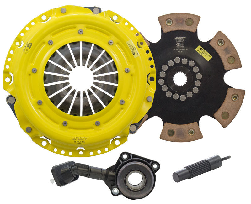 ACT 2014 Ford Focus HD/Race Rigid 6 Pad Clutch Kit - FF2-HDR6