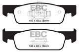 EBC 2016-2017 Smart Fortwo 0.9L Turbo Greenstuff Front Brake Pads - DP22146