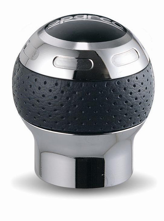 Sparco Shift Knob Globe Perf/Sil - 03745PTN
