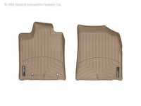 WeatherTech 08-13 Toyota Highlander Front FloorLiner - Tan - 451311