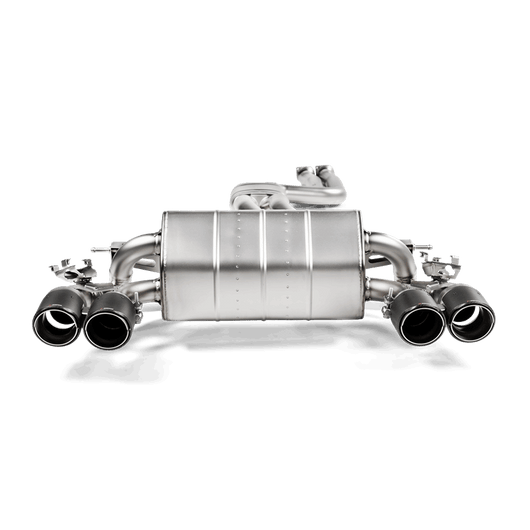 Akrapovic 2018 BMW M2 Competition F87N (Excl 16-17 M2) Slip-On Line (Titanium) w/Carbon Fiber Tips - S-BM/T/3H