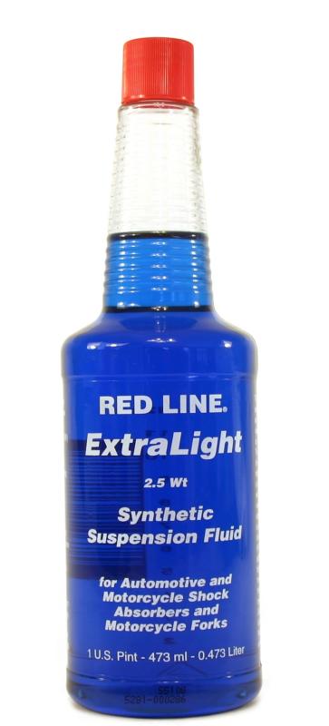 Red Line ExtraLight 2.5wt Suspension Fluid 16 oz - 91112
