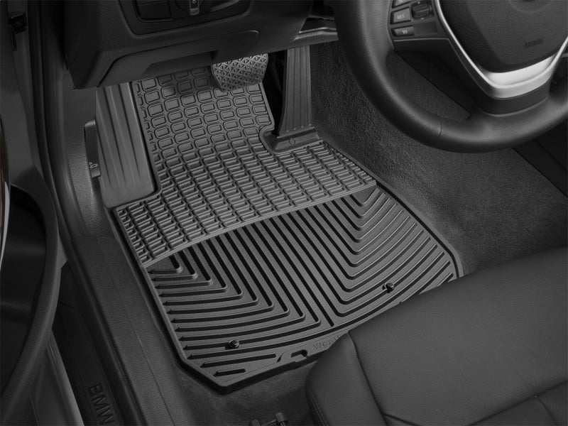 WeatherTech 12+ BMW 3-Series (F30) Front Rubber Mats - Black - W267