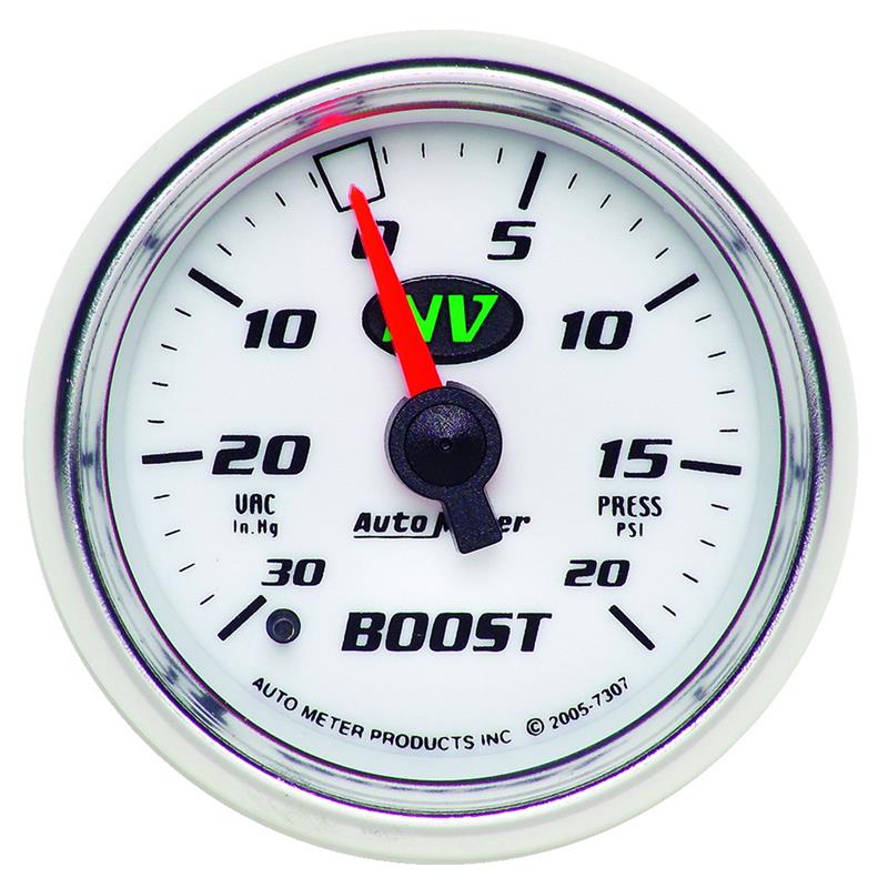 Autometer 52.4mm Mechanical Vacuum / Boost Gauge - 7307