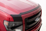AVS 07-14 Toyota FJ Cruiser (Grille Fascia Mount) Aeroskin Low Profile Hood Shield - Matte Black - 377108