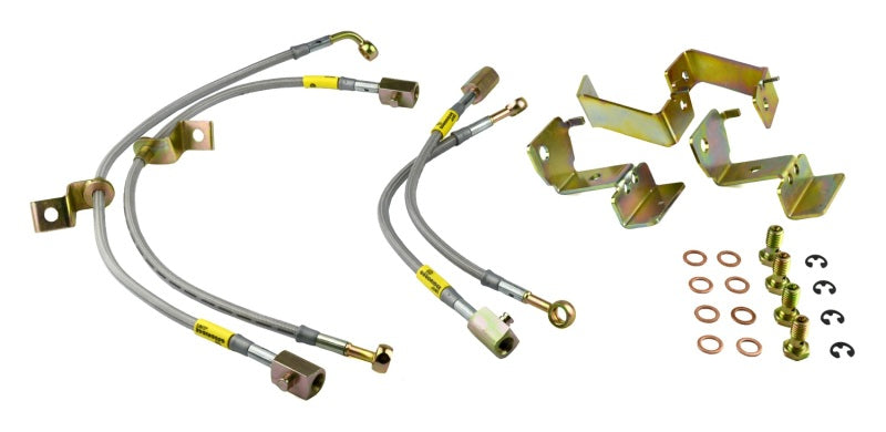 Goodridge 05-12 Ford Mustang w/ ABS Brake Lines - 12364