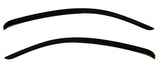 AVS 12-14 Ford Mustang Ventvisor Outside Mount Window Deflectors 2pc - Smoke - 92024