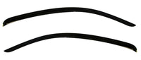 AVS 12-14 Ford Mustang Ventvisor Outside Mount Window Deflectors 2pc - Smoke - 92024