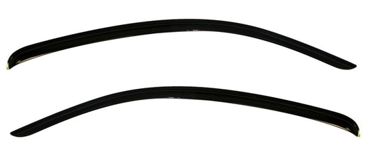 AVS 12-14 Ford Mustang Ventvisor Outside Mount Window Deflectors 2pc - Smoke - 92024