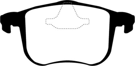 EBC 06-11 Saab 9-3 2.0 Turbo (Aero) Yellowstuff Front Brake Pads - DP41416R