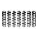 DV8 Offroad 2007-2018 Jeep JK Black Grille Inserts - D-JP-190008-BLACK