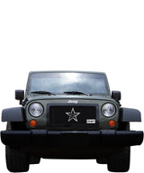 RBP RX-1 RL Series Smooth Frame 1pc. Grille 97-06 Jeep Wrangler (All Models) - Black - RBP-254482