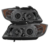Spyder BMW E90 3-Series 06-08 Projector LED Halo Amber Reflctr Rplc Bulb Smke PRO-YD-BMWE9005-AM-SM - 5009029