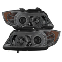Spyder BMW E90 3-Series 06-08 Projector LED Halo Amber Reflctr Rplc Bulb Smke PRO-YD-BMWE9005-AM-SM - 5009029