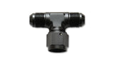 Vibrant -8AN Tee Fitting with Female -8AN Swivel On Side - 10793