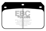EBC Brakes Greenstuff 2000 Series Sport Pads - DP2001