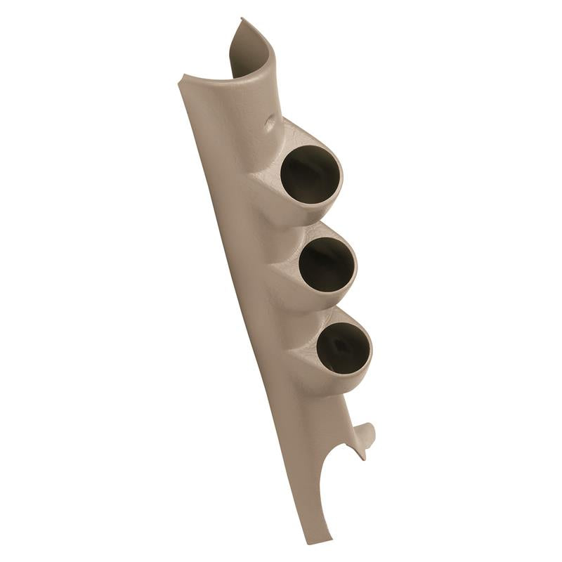 Autometer 03-08 Dodge Ram / 02 Dodge 1500 Triple 52mm Pillar Pod Taupe - 17213