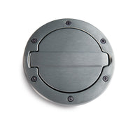 AMP Research 2007-2017 Jeep Wrangler JK 2/4 Door Fuel Door - Brushed - 73000-00A
