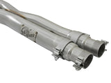 aFe MACHForce XP 3in Aggressive Toned Cat-Back Exhausts w/ Polished Tips 15-17 Ford Mustang V6/V8 - 49-33088-P