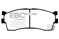 EBC 03-05 Kia Rio Cinco 1.6 Ultimax2 Front Brake Pads - UD889