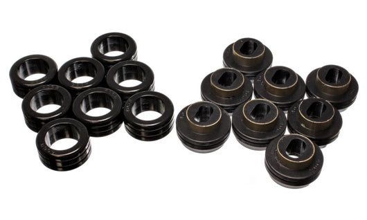 Energy Suspension Crew Cab 2&4Wd Body Mounts - Black - 3.4121G