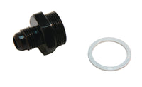 Aeromotive AN-06 Holley Carb 7/8in x 20 Thread Dual Feed Bowl Adapter Fitting - 15201