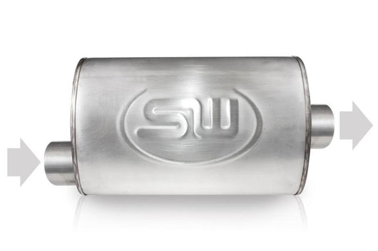 Stainless Works 2.25in ID OFFSET INLET/ 2.25in OD CENTER OUTLET 4inX8in - TM4C22O22C