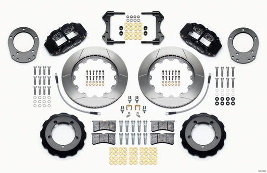Wilwood Narrow Superlite 4R Front Hat Kit 14.00in 76-77 Ford Bronco Dana 44 w/Lines - 140-13330