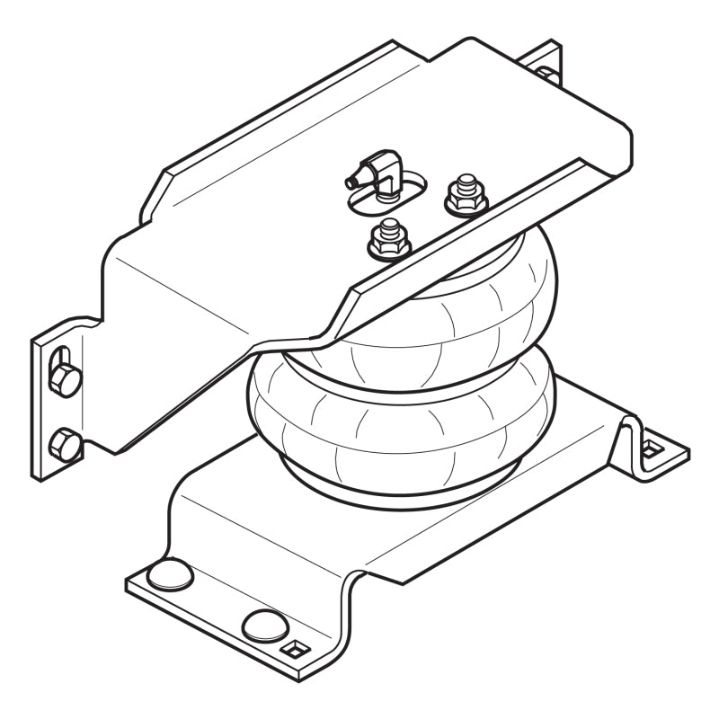 Firestone Ride-Rite Air Helper Spring Kit Front 07-17 Dodge RAM 3500HD Cab 2WD/4WD (W217602478) - 2478