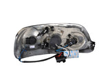 ANZO 1997-2003 Ford F-150 Projector Headlights w/ Halo Black (CCFL) - 111097
