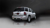 Corsa 06-08 Chevrolet Trailblazer SS 6.0L V8 Black Sport Cat-Back Exhaust - 14256BLK