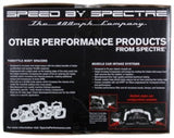 Spectre 15-16 Chrysler 200 3.6L Air Intake Kit - Polished w/Red Filter - 9049