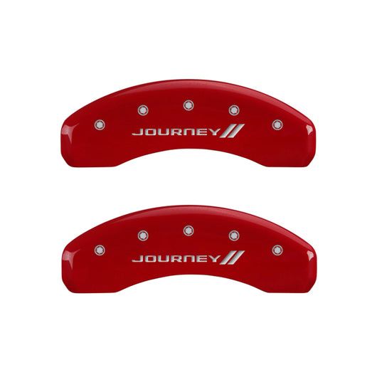 MGP 4 Caliper Covers Engraved Front & Rear With stripes/Journey Yellow finish black ch - 12200SJNYYL