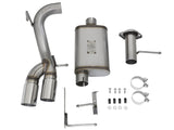 aFe Rebel Series CB 3in Middle Side Exit SS Exht w/Polish Tips 15-17 Chevy Colorado / GMC Canyon - 49-44061-P
