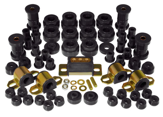 Prothane 80-86 Jeep CJ5/7 Total Kit - Black - 1-2008-BL