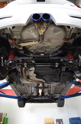 Injen 2013-2014 Ford Focus ST 2.0L (t) 3.00in Cat-Back Stainless Steel Exhaust System w/Titanium Tip - SES9001TT