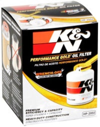 K&N Oil Filter OIL FILTER; AUTOMOTIVE - HP-2002