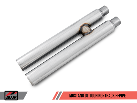 AWE Tuning S550 Mustang GT Cat-back Exhaust - Track Edition (Diamond Black Tips) - 3020-33030