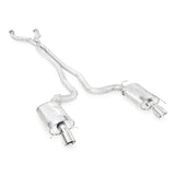 Stainless Works 2009-15 Cadillac CTS-V Wagon 3in Catback System X-Pipe S-Tube Mufflers 4in Tips - CTSV9WGCB