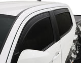 AVS 16-18 Toyota Tacoma Access Cab Ventvisor In-Channel Window Deflectors 4pc - Matte Black - 1774036